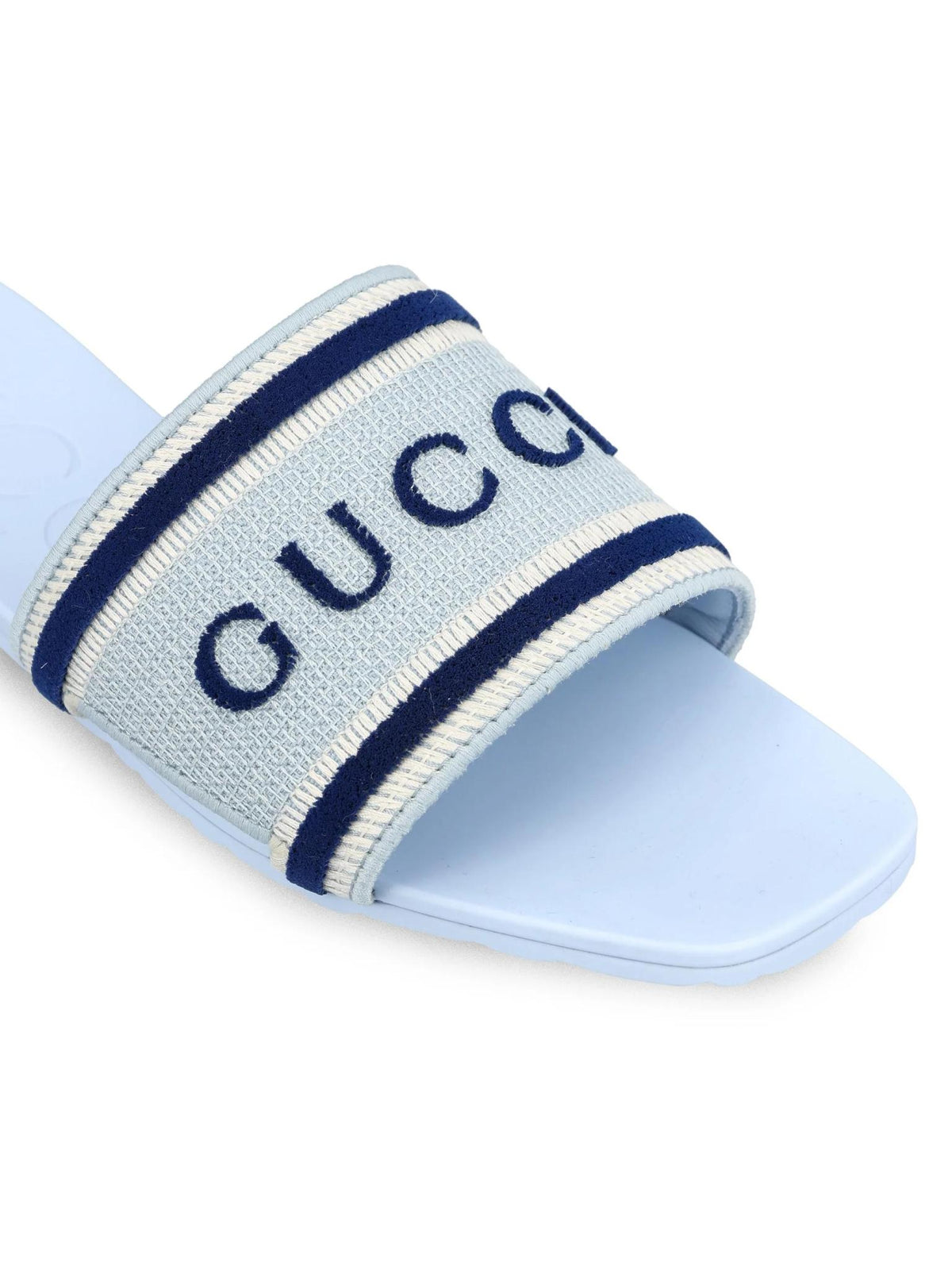 GUCCI Leather Strappy Sandals