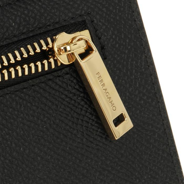 Ferragamo Gancini Organizer Long Wallet for Men 66 1458 0775653