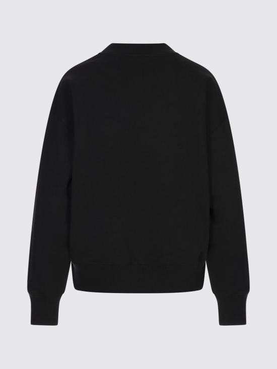 MSGM Black Long Sleeve Sweatshirt for Women 3941 MDM8025779599