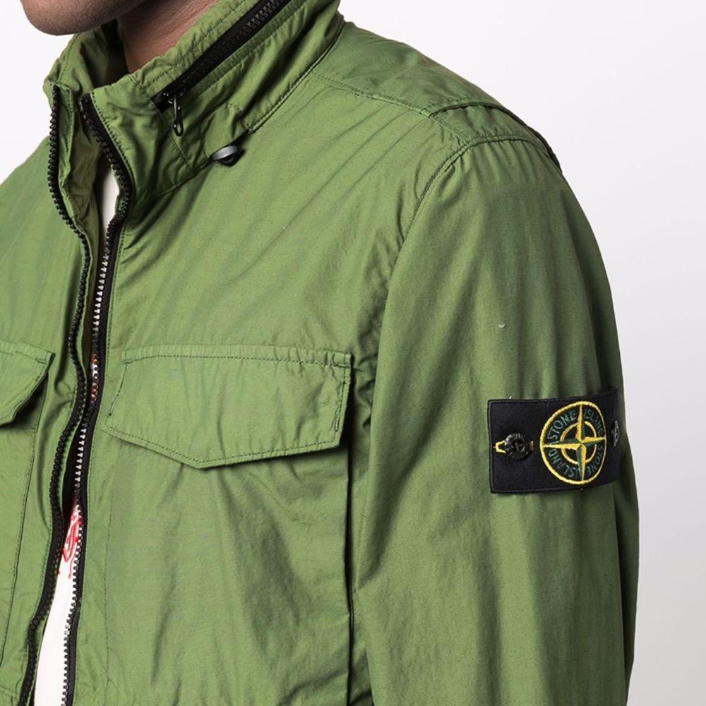 STONE ISLAND Naslan Light Watro Hooded Jacket Khaki 761540532 V0058