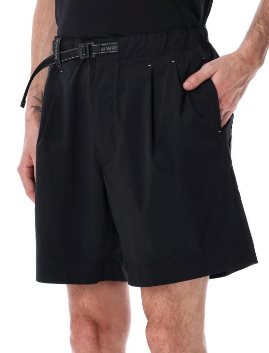 and wander Black Nylon Short Pants for Men