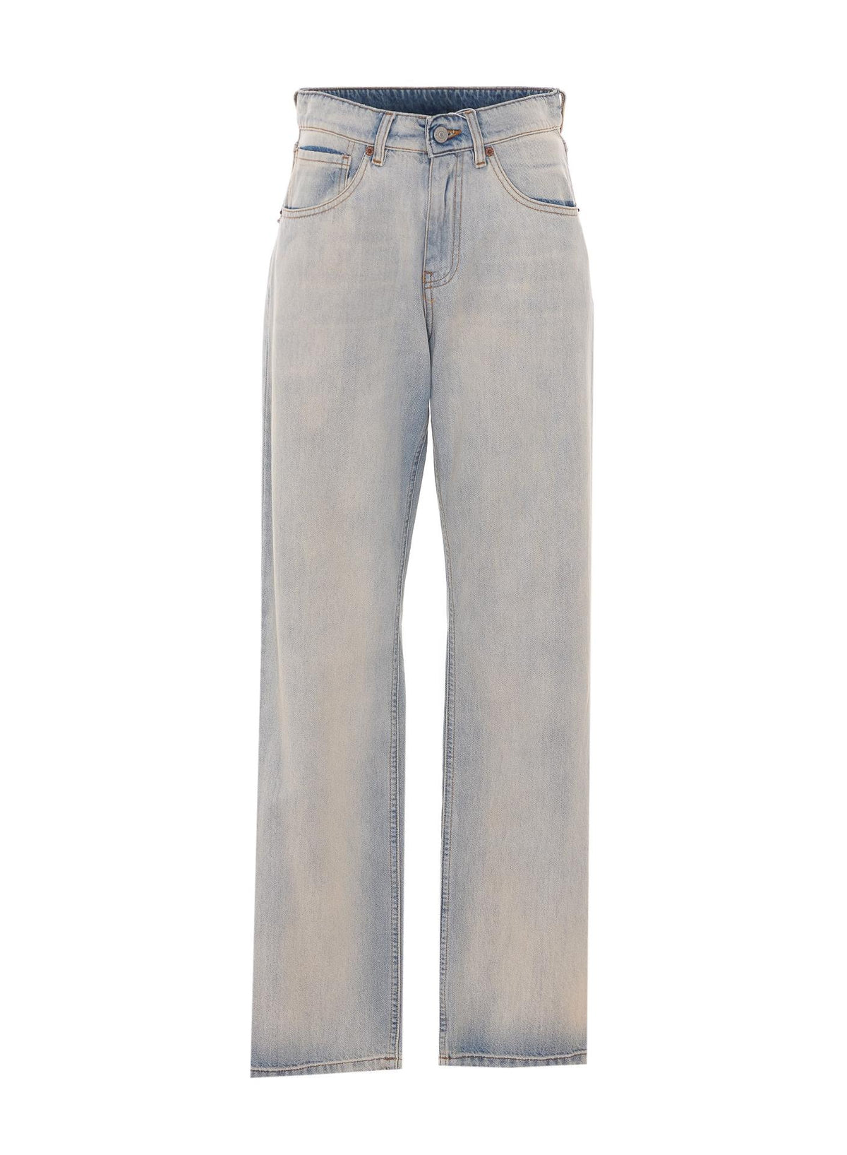 Maison Margiela Blue Denim Jeans Women’s Pants