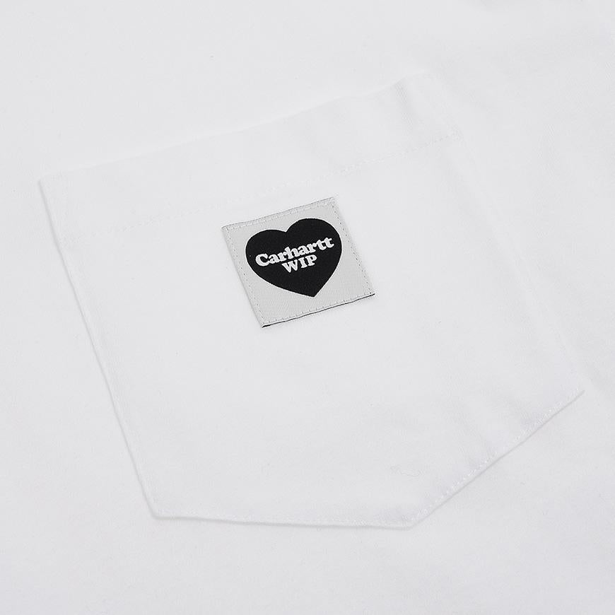 CARHARTT WIP Men’s Pocket Heart Short Sleeve T-Shirt I032128 00AXX