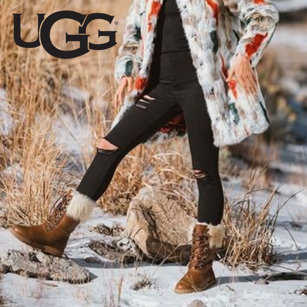 Ugg Waterproof Leather Winter Boots Adirondack Women’s