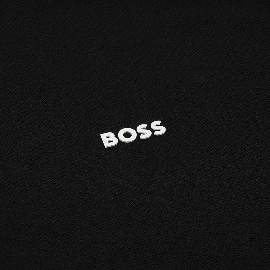 HUGO BOSS Men’s Stretch Cotton T-Shirt Black