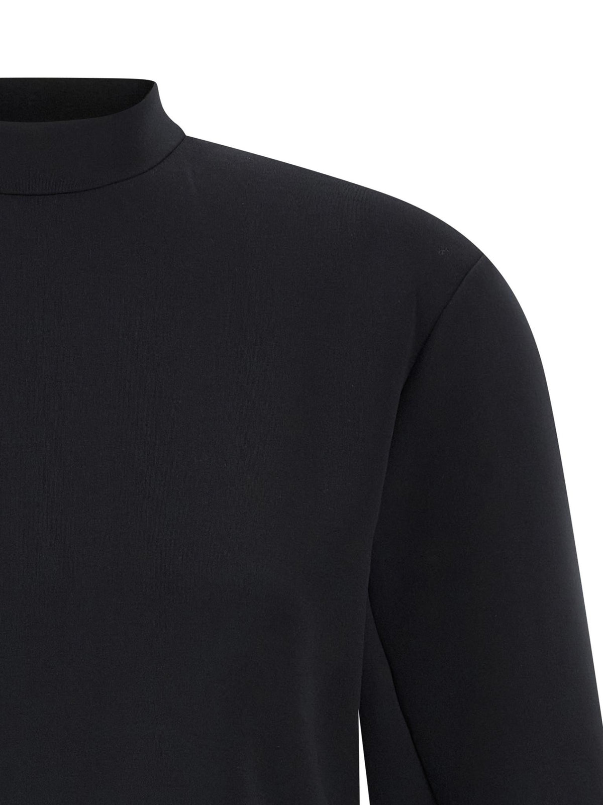 Moncler Short Sleeve Black Cotton T-Shirt for Women