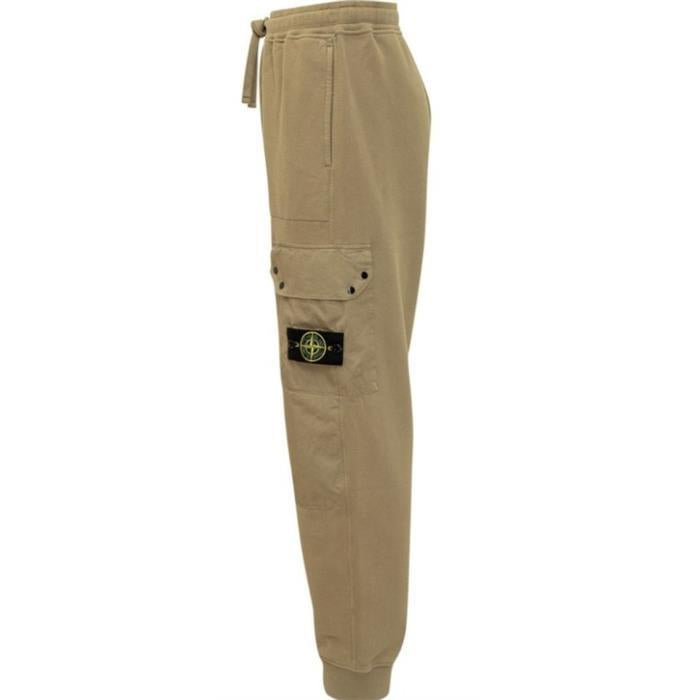 STONE ISLAND Cotton Sweatpants V0094 Men’s Classic Pants Navy
