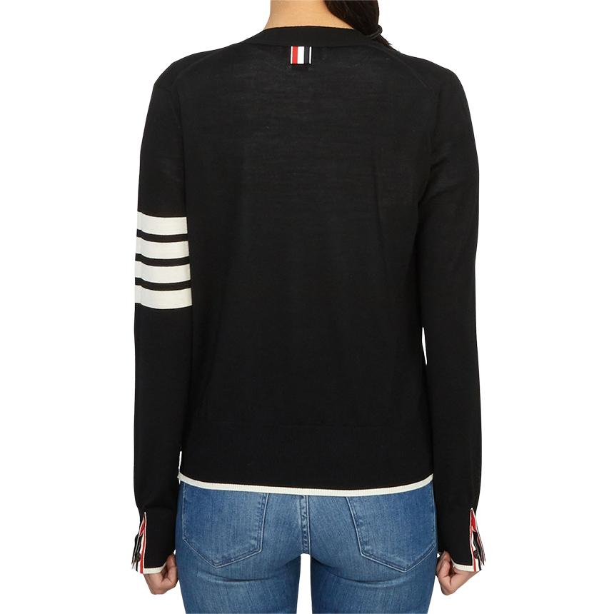 THOM BROWNE Women’s Wool Knit Cardigan FKC334D Y1014 001