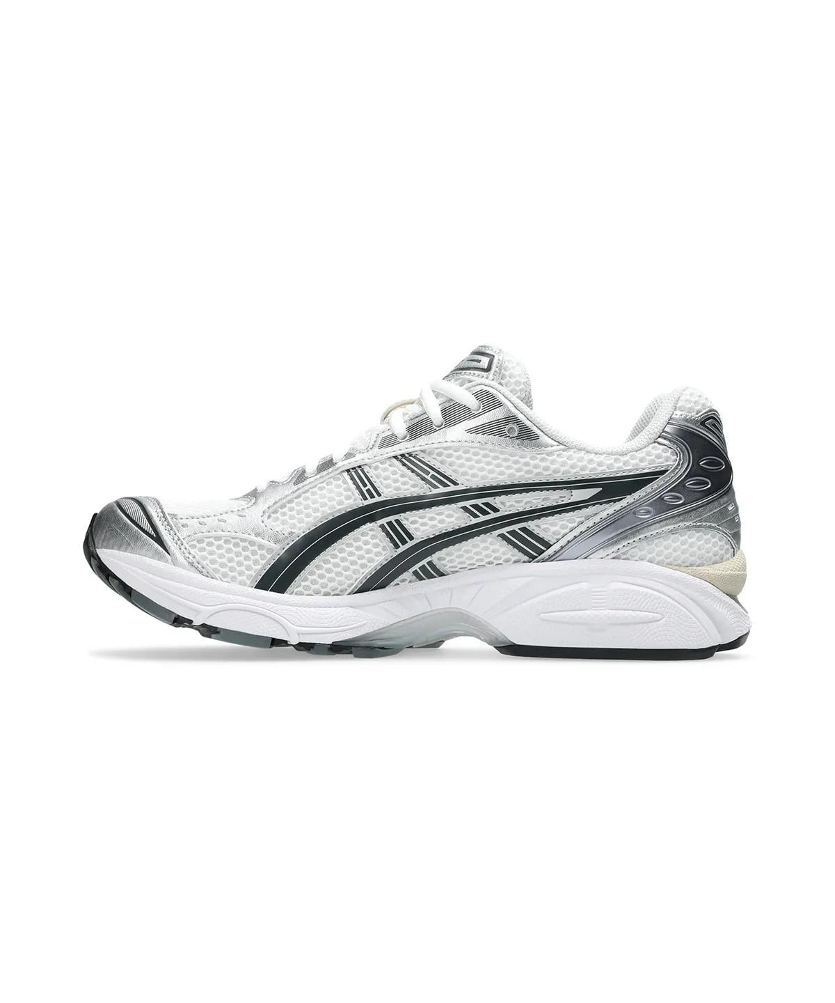 Asics GEL-Kayano 14 White Black Silver Low Top Sneakers 1203A537 110