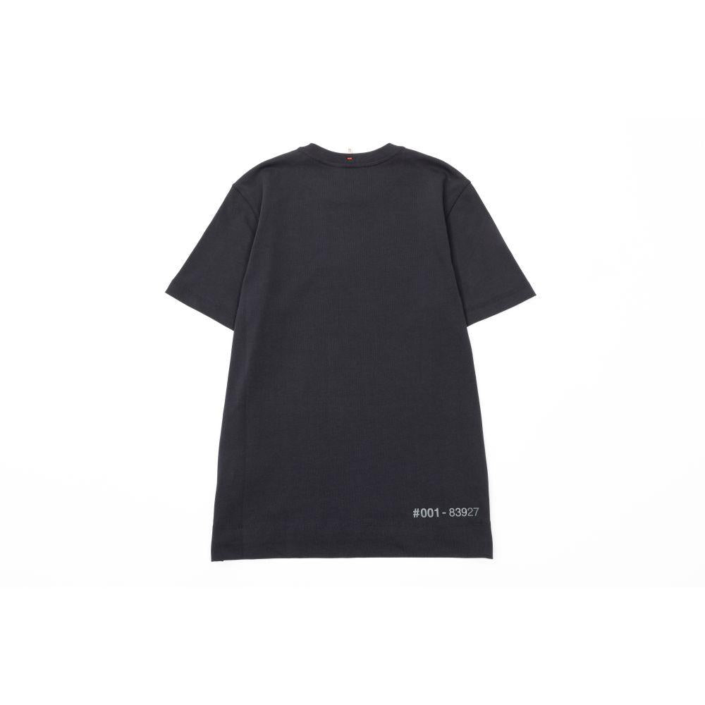 Moncler Grenoble Men’s Logo Short Sleeve T-Shirt Navy Cotton