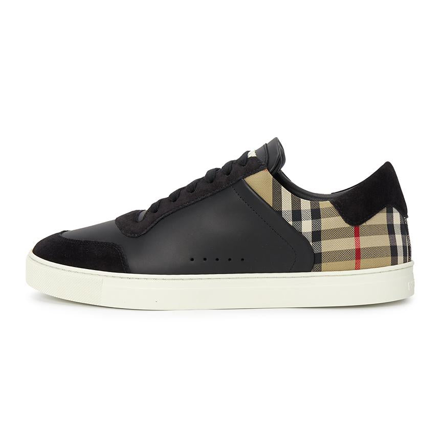 BURBERRY Check Low-Top Sneakers Men’s 8070818