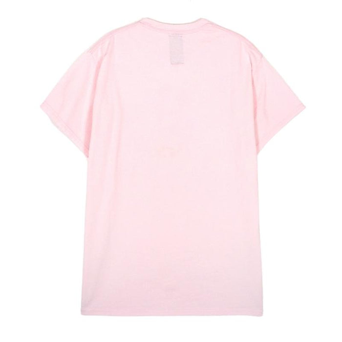 Wild Donkey Light Pink Mickey Graphic Short Sleeve T-Shirt