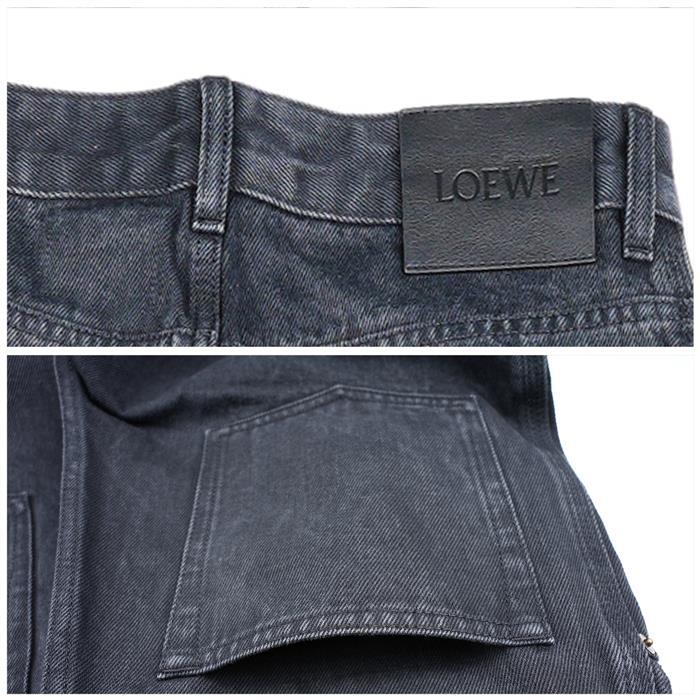 LOEWE Anagram Baggy Jeans Denim Pants H526Y11WA5 1100