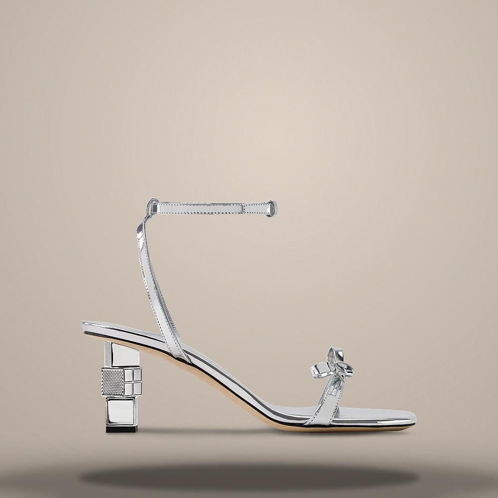 Louis Vuitton LV Cube Men's Silver Sandals 1AKGUF
