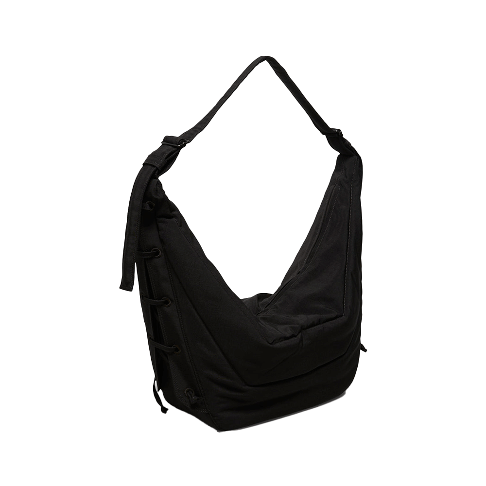 Lemaire Soft Game Bag Large Crossbody Dark Chocolate BG0105