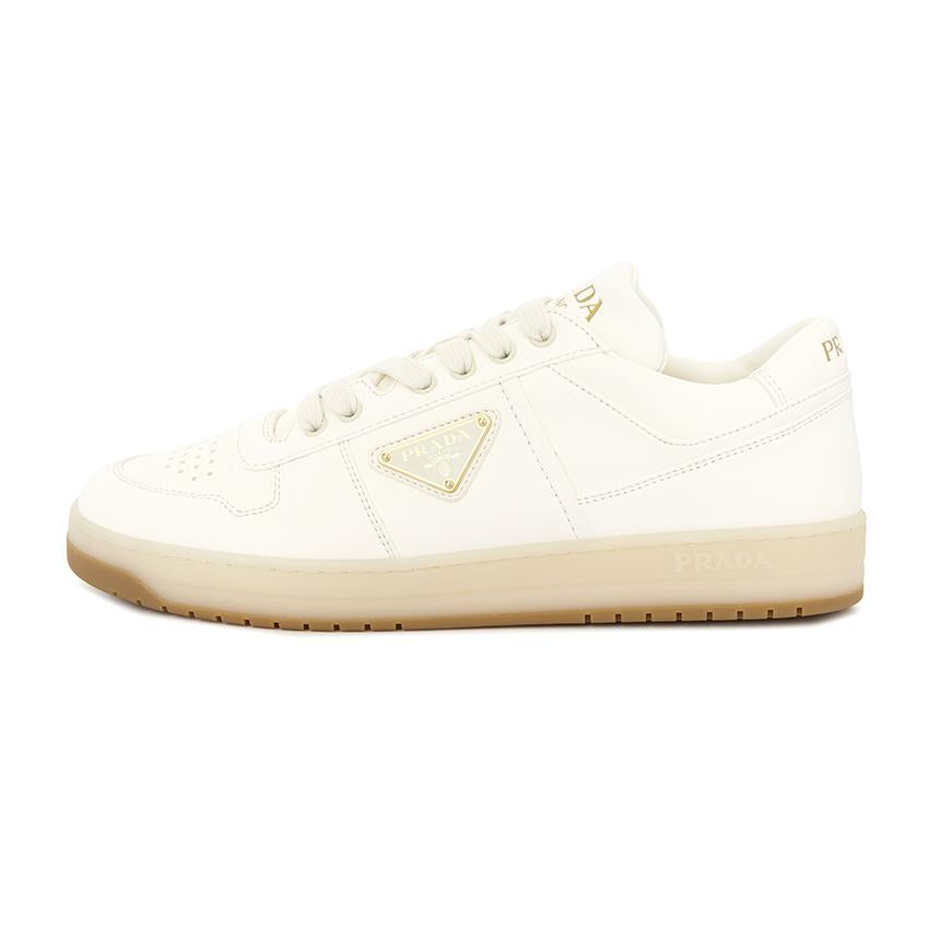 PRADA Downtown Leather Low-Top Sneakers for Men