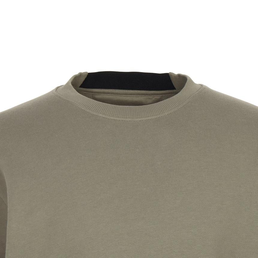 CP Company Men’s Sweatshirt Green Crewneck Pullover Top