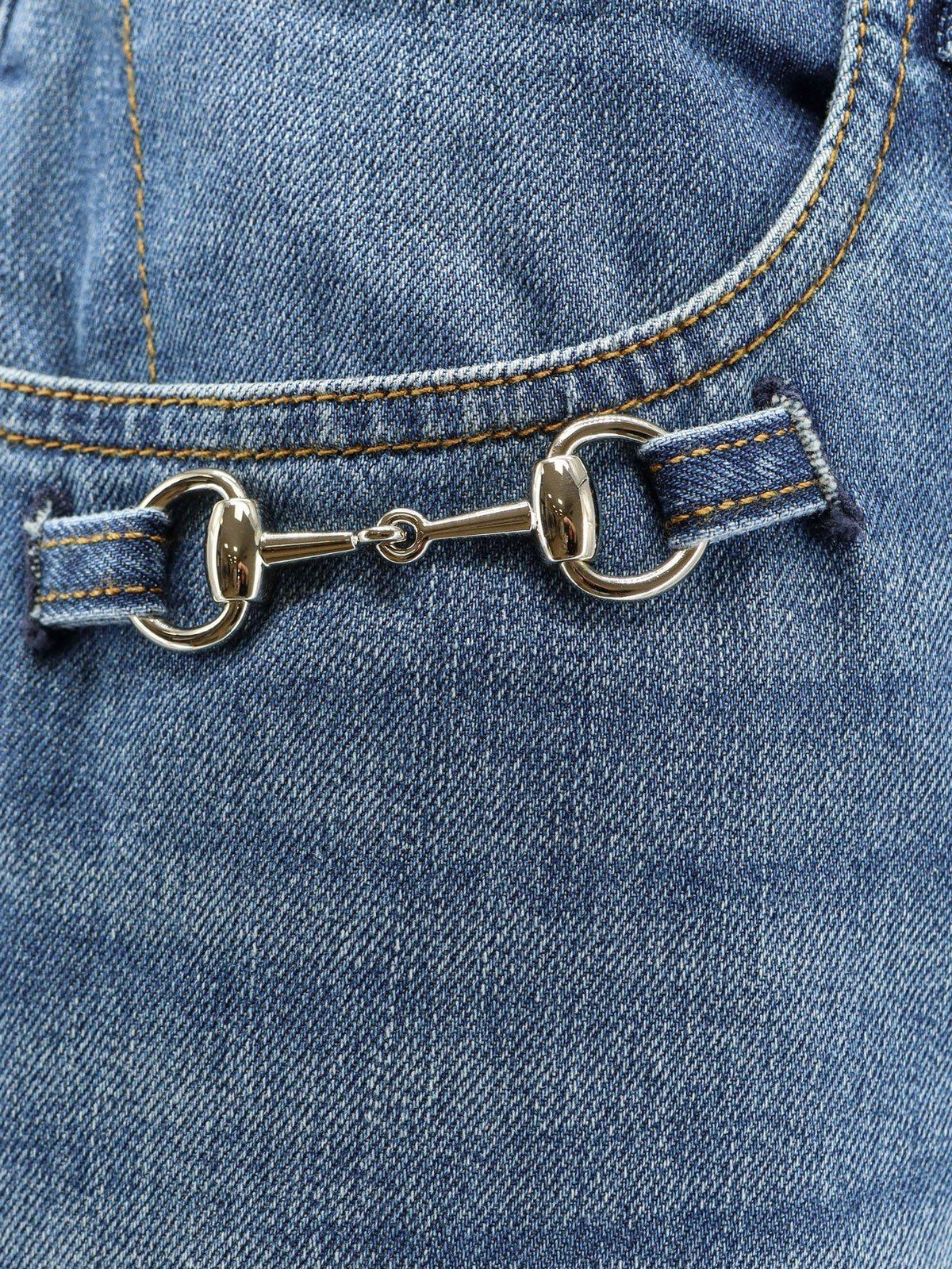 GUCCI Blue Denim Jeans Women’s Pants
