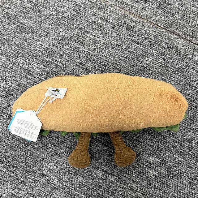 jELLYCAT Amuseables Caprese Baguette Keychain Accessory Unisex A2TMB