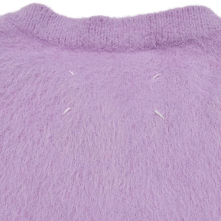 Maison Margiela Women’s Angora Short-Sleeve Cardigan S29HP0008 S18269 379