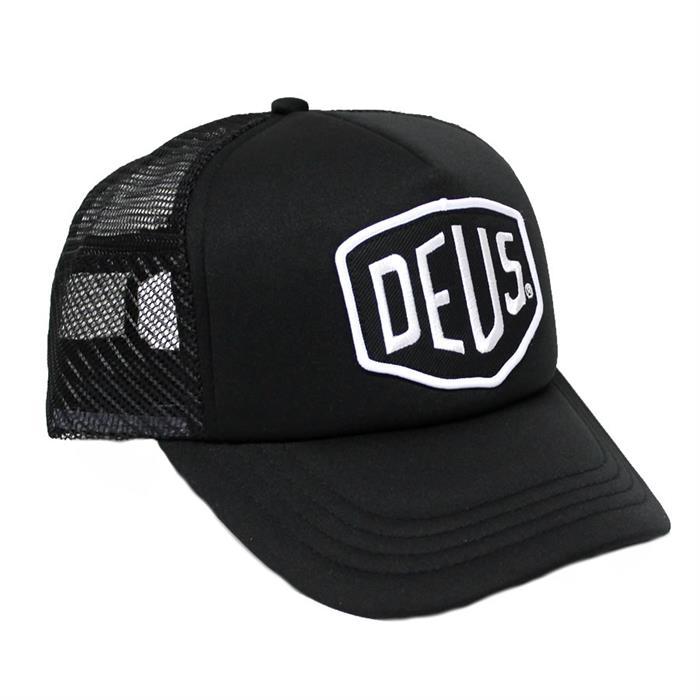 Deus Ex Machina Baylands Trucker Mesh Cap Black