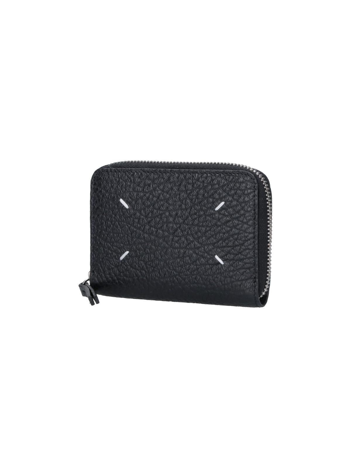 Maison Margiela Black Leather Bifold Medium Wallet