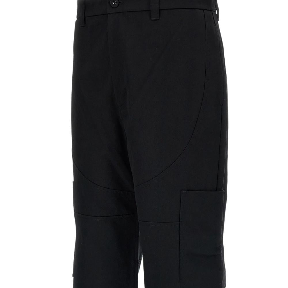 THOM BROWNE Cotton Twill Classic Pants for Men
