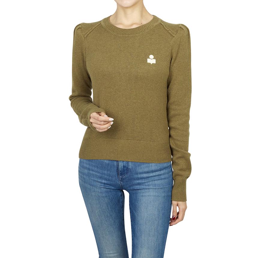 Isabel Marant Abel Women’s Crewneck Knit Sweater PU0733FA C1L17E 67KI