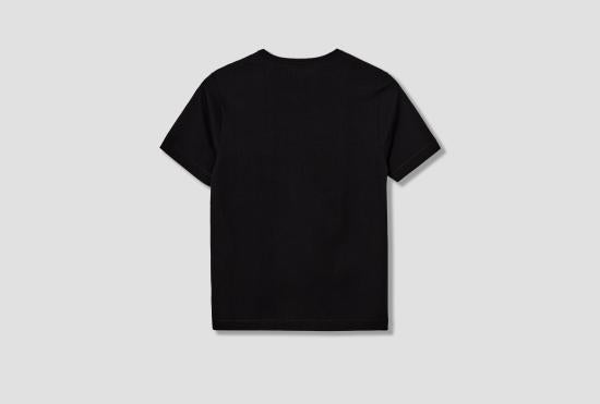 Merz b. Schwanen Short Sleeve T-Shirt Men’s White Cotton 2M15 99 DEEP BLACK DOM