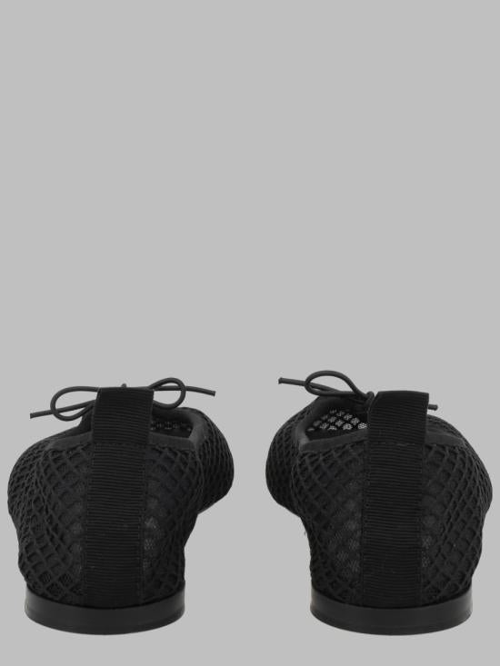 repetto Black Mesh Ballet Flats