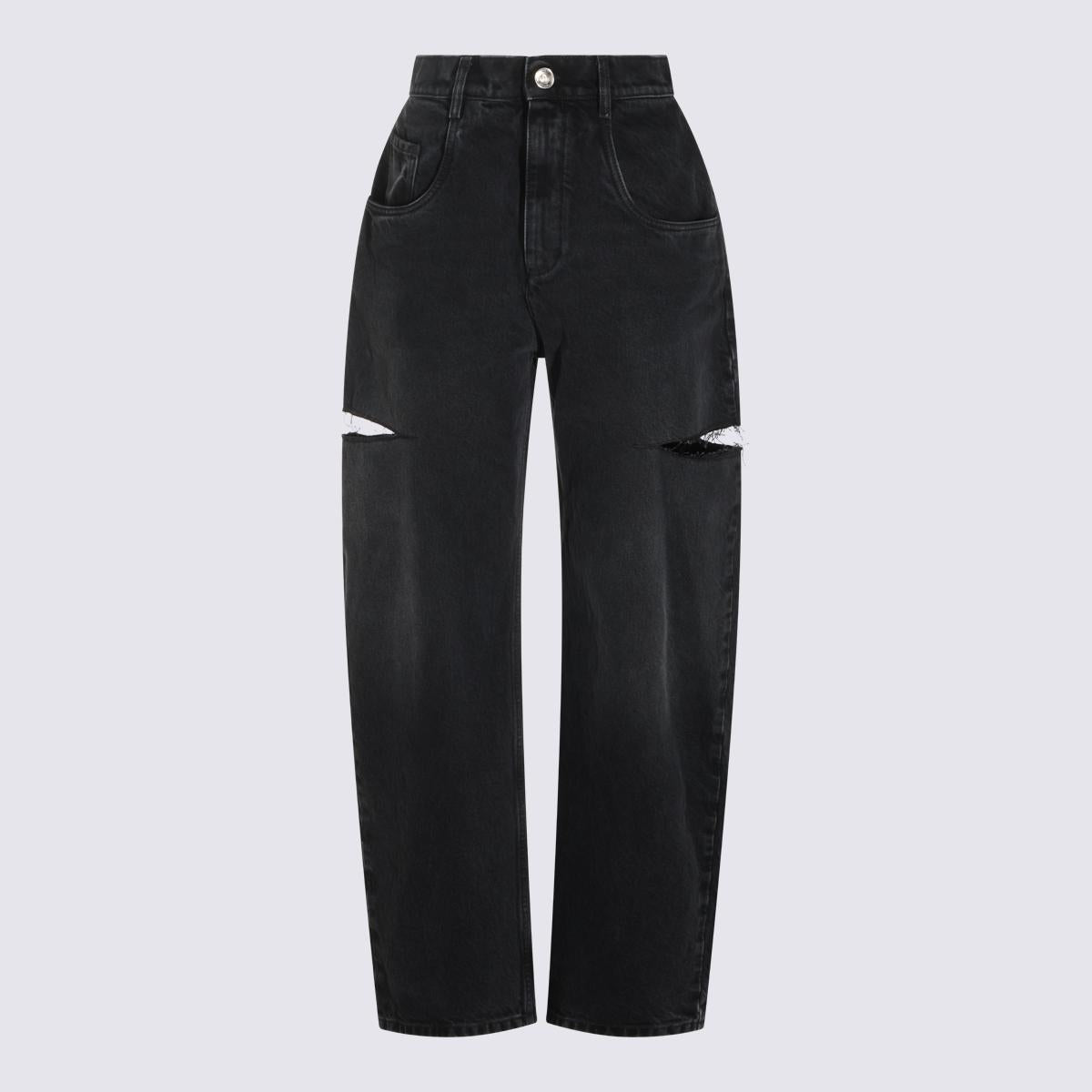Maison Margiela Blue Denim Trousers Jeans for Women