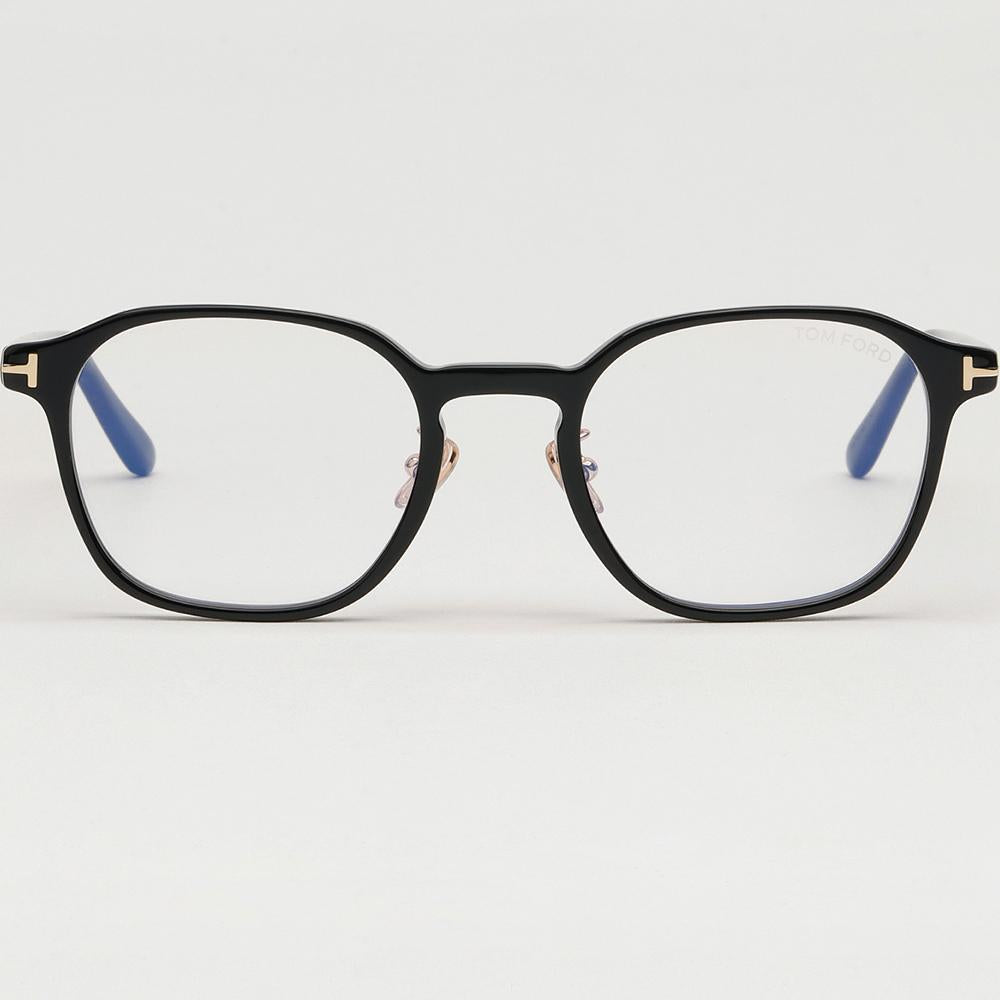 TOM FORD Black Blue Light Blocking Optical Glasses Unisex Frames TF6155 K B 001