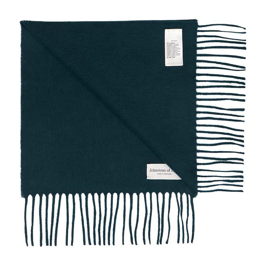 Johnstons of Elgin Unisex Cashmere Scarf SC7319 BOTTLE
