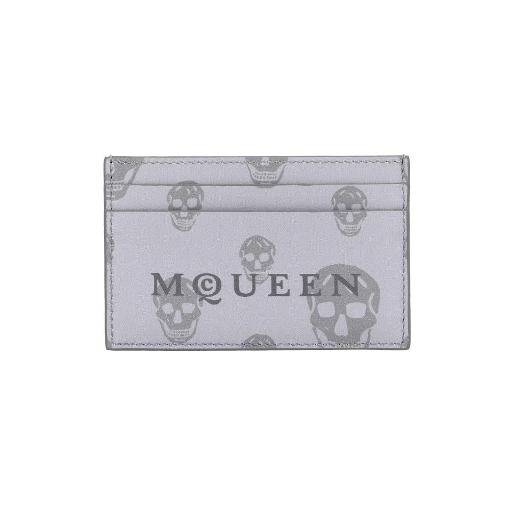 Alexander Mcqueen Men’s Leather Card Holder Wallet 836138 1AAWE 1960