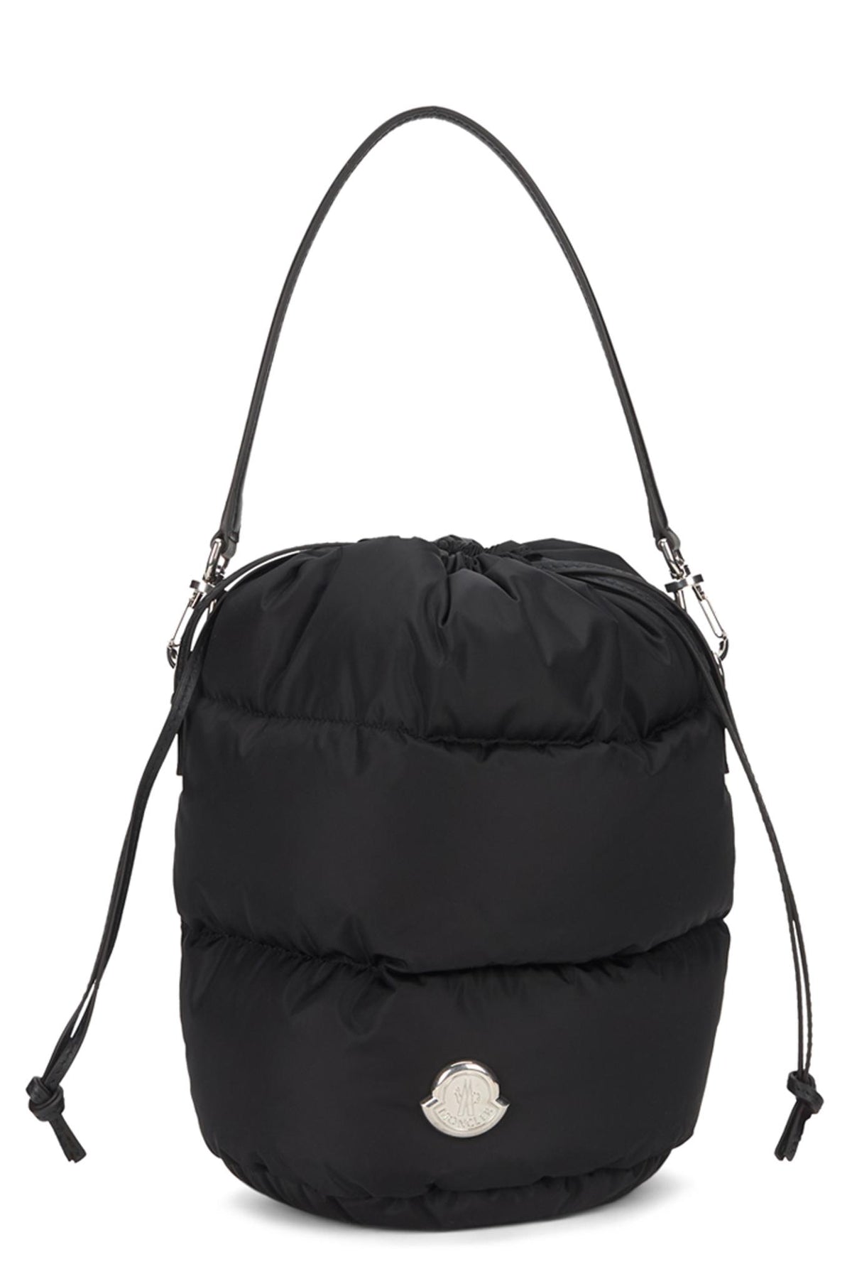 Moncler Black Nylon Tote Shoulder Bag
