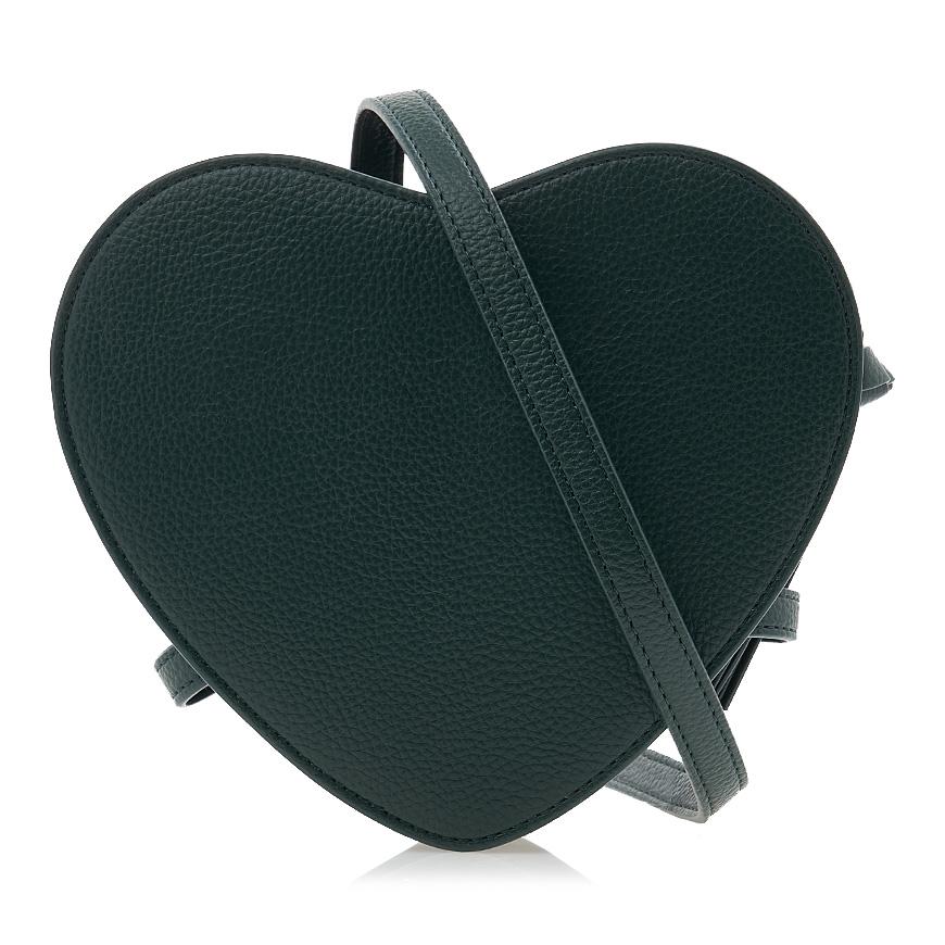 Vivienne Westwood Louis Heart Crossbody Bag Navy Leather