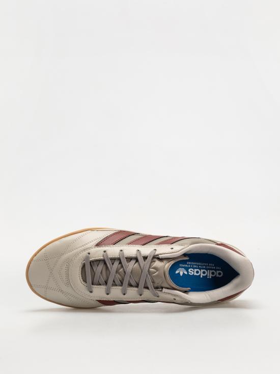 Adidas White Low-Top Sneakers Men's Leather Casual Shoes