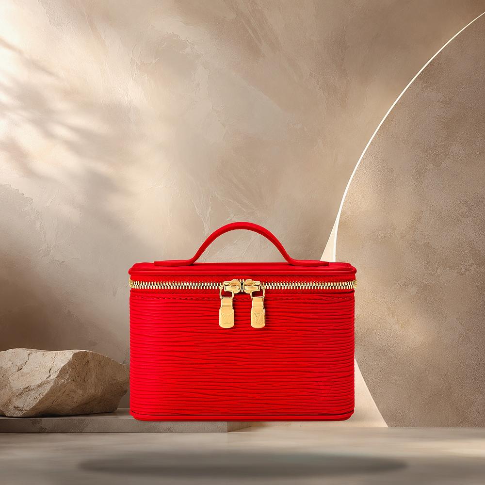 Louis Vuitton Nice Beauty Rouge Tote Bag