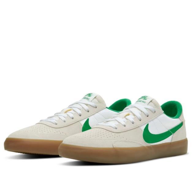 Nike SB Heritage Vulc White Lucky Green Low-Top Sneakers