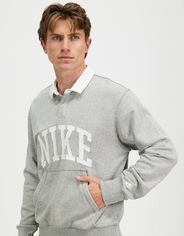 Nike Gray Crewneck Sweatshirt Mens Asian Fit