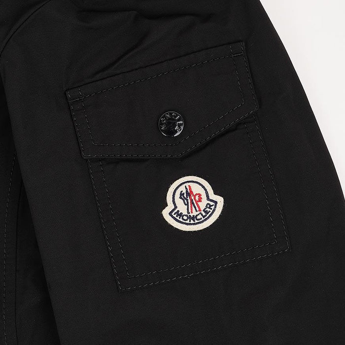 Moncler Women’s Laerte Hooded Parka Jacket Black