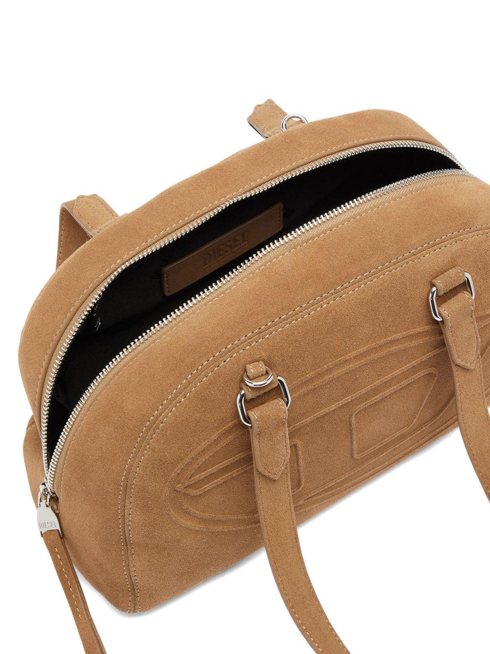 DIESEL Black Leather Shoulder Bag