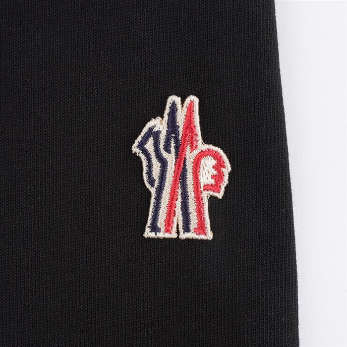 Moncler Grenoble Logo Cotton Short Sleeve T-Shirt Black