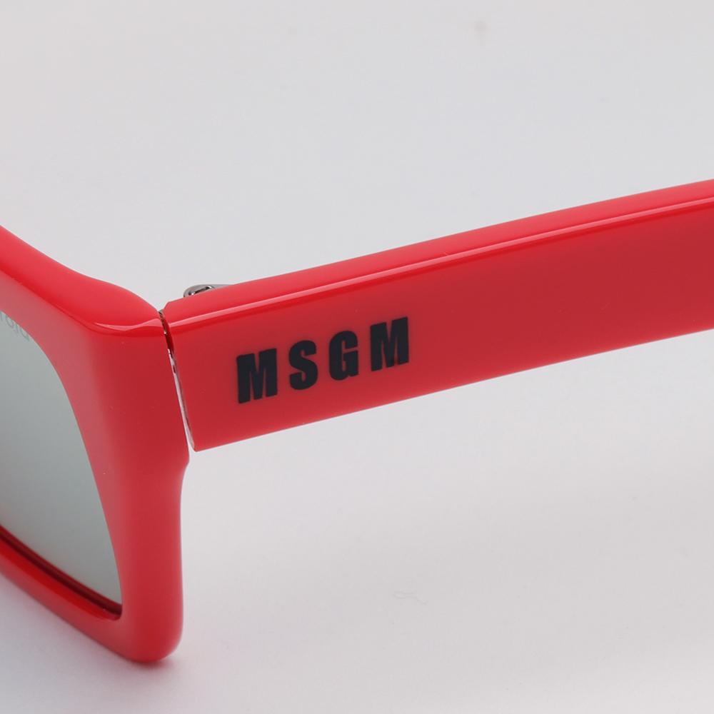 MSGM Polaroid Polarized Square Acetate Mirror Sunglasses PLD MSGM1G 0A4EX