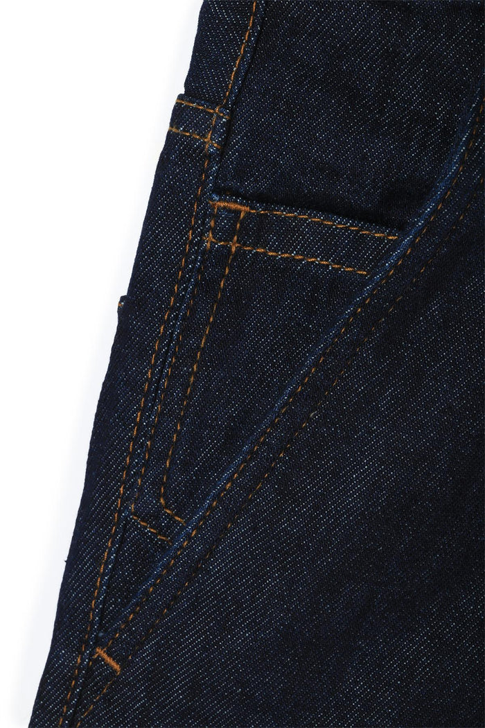 Dries Van Noten Indigo Denim Pleated Jeans 251 020923 1552 507
