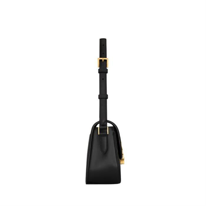 Saint Laurent Solferino Medium Shoulder Bag Black Box Leather 832330 0SX0W 1000