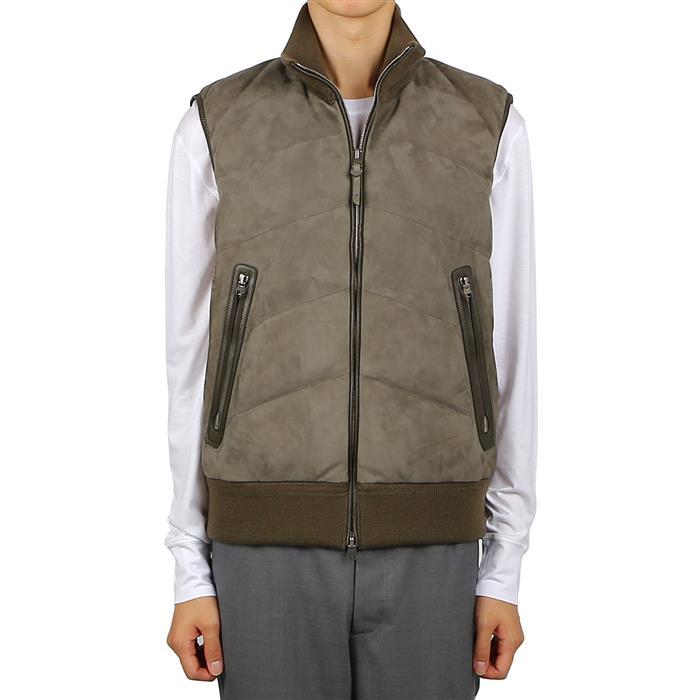 TOM FORD Suede Down Vest KIS001 YMW014S23 FG820