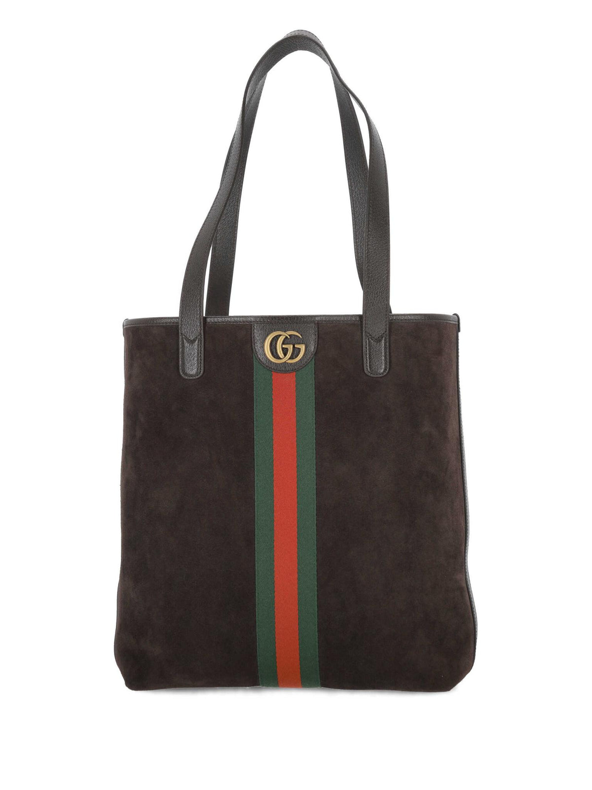 GUCCI Brown Leather Tote Bag for Men