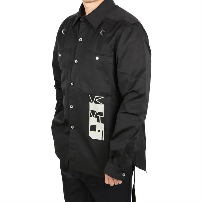 Rick Owens Darkshadow Work Shirt Long Sleeve Men’s