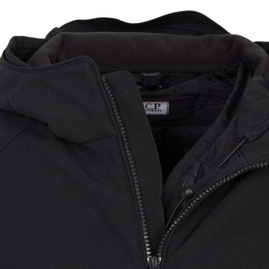CP Company Men’s Hooded Puffer Jacket Black